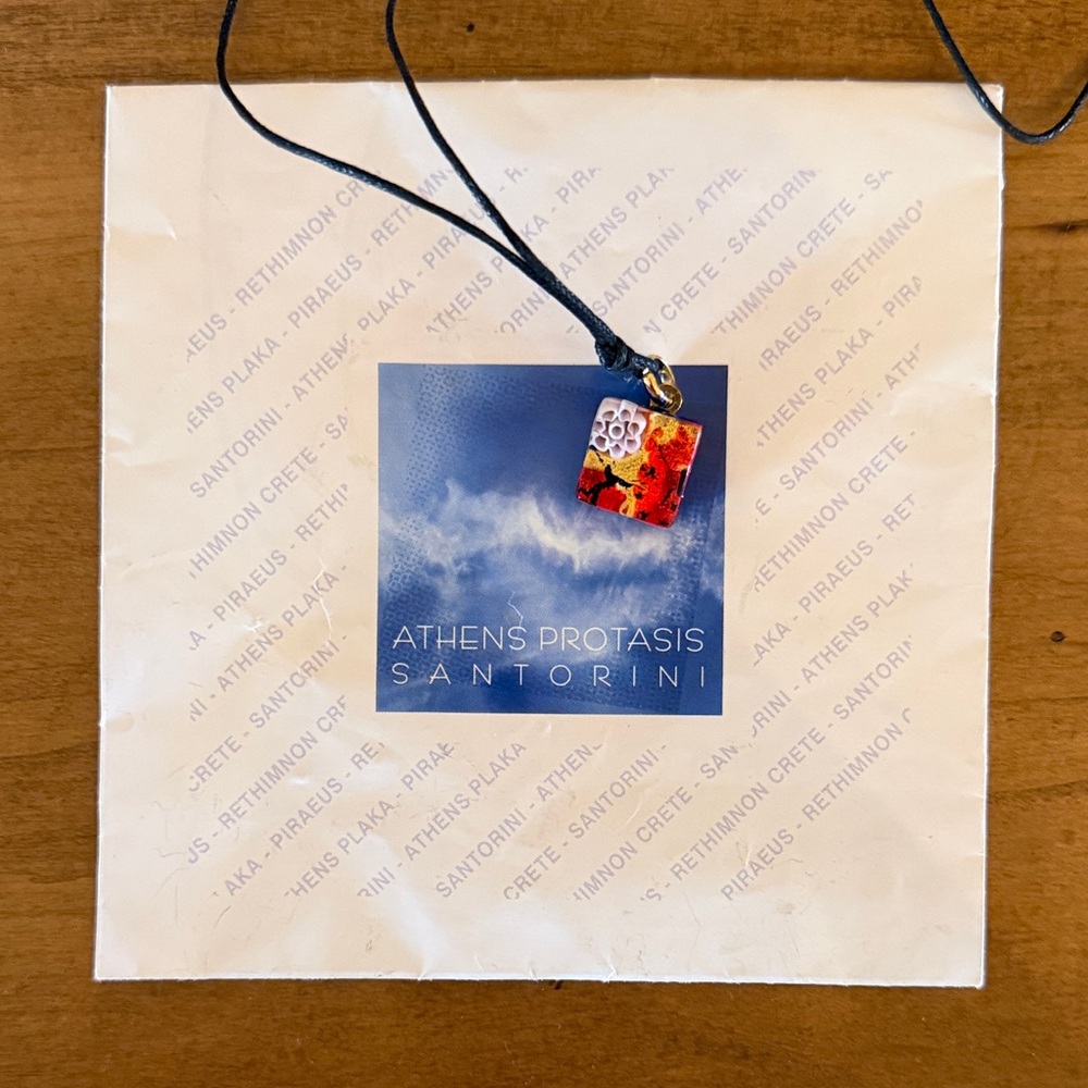 Athens Protasis Santorini Necklace